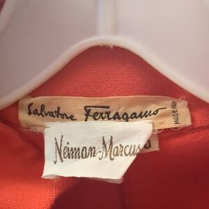 Vintage Salvatore Ferragamo 100% Wool Coat